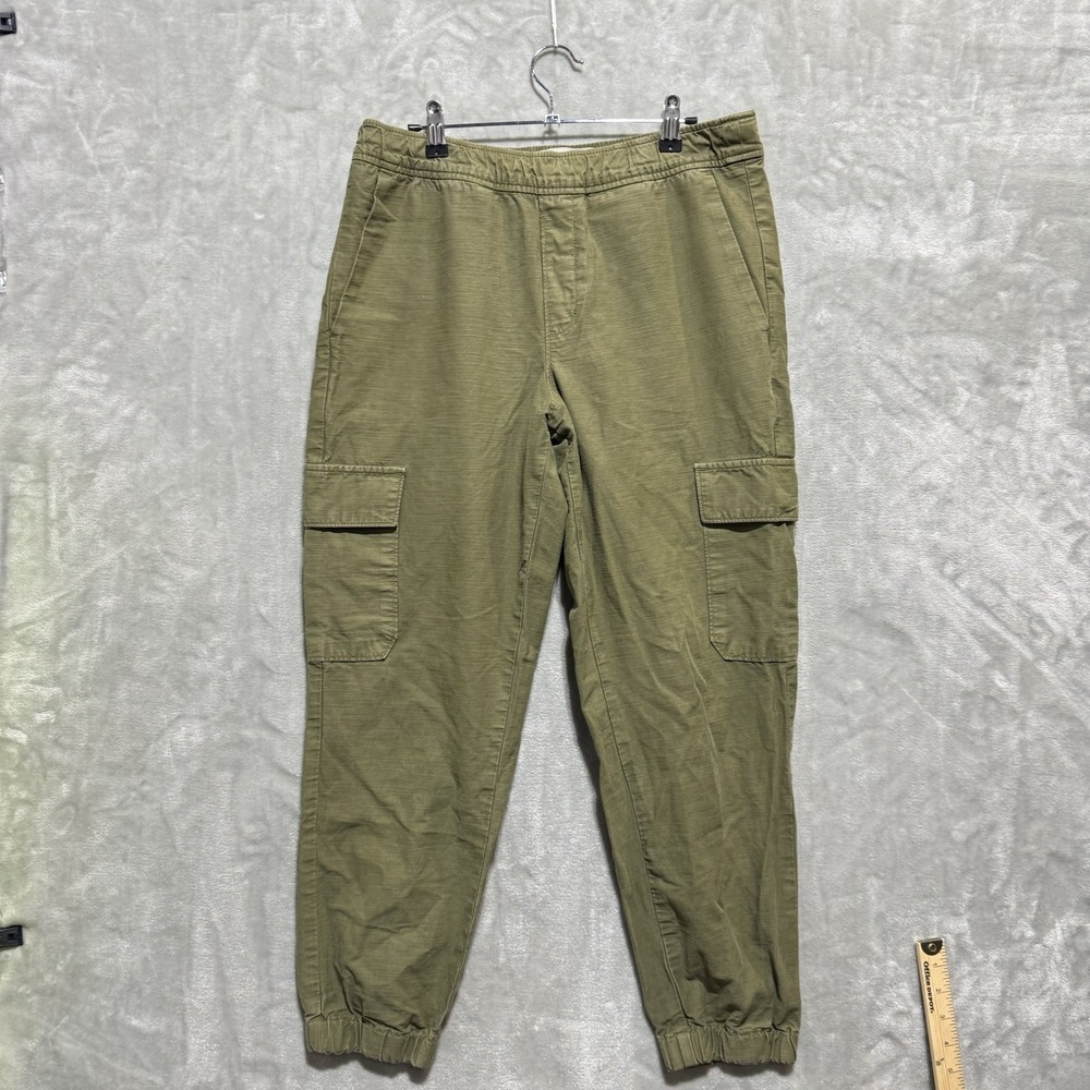 Everlane Olive Green Cargo Pants Women's Medium Baggy Y2K Casual Drawstrings
